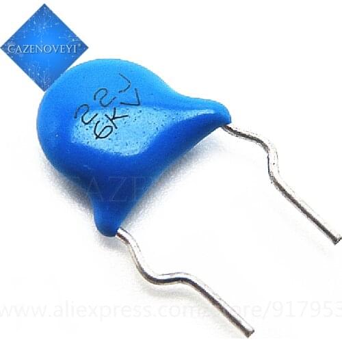 1pcs/lot High-voltage ceramic capacitors 6KV 6000V 22P 22J In Stock