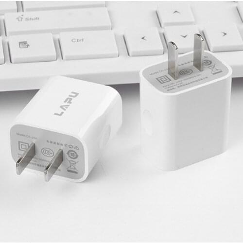 100pcs US Plug USB Charger Fast Charging Tablet Universal Mobile Phone Adapter for iph 6 7 for Xiaomi /Huawei