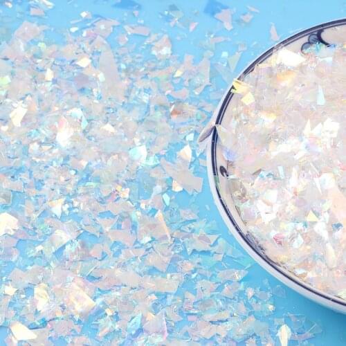 15g/Pack Glitter Sequins Shinning Colorful Flakes For Nail Art Iridescent Confetti Shining For Wedding Table Scatter DIY Decor