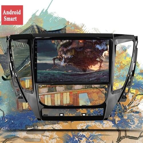 2 Din IPS Screen Android 10 DSP Car Multimedia Player For MITSUBISHI PAJERO 2016 2017 2018 Navi Audio Radio BT Stereo head unit