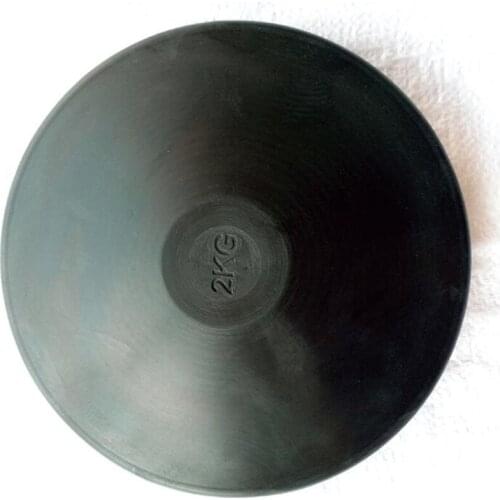 2kg rubber discus fitness discus throw athletics discus