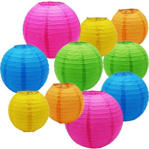 2pcs For Hanging Home Decor Paper Lanterns Party Decorations Parties Wedding Decoration Paper Lantern Supplies