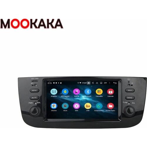 For Fiat/Linea/Punto 2009-2015 PX6 Car Multimedia Player Android 10.0 4+128G Screen GPS Auto Motivo Radio Stereo Head Unit DSP