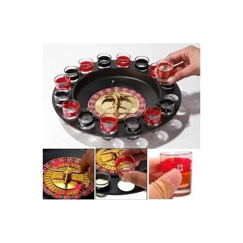 Bar KTV party Russian roulette wine set Roulette turn around drinking wine game turntable Drink to Adjust the atmosphere toys