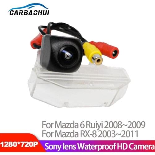 For Mazda 6 M6 GH Ruiyi 2007~2013 For Mazda RX-8 2003~2011 Car Rear View Back Up Reverse Parking high quality HD + Waterproof