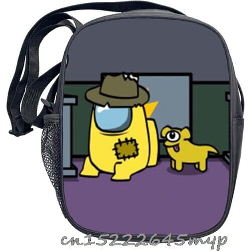 Among Us print mini messenger bag women handbag teenager girl small shoulder travel bags crossbody bag