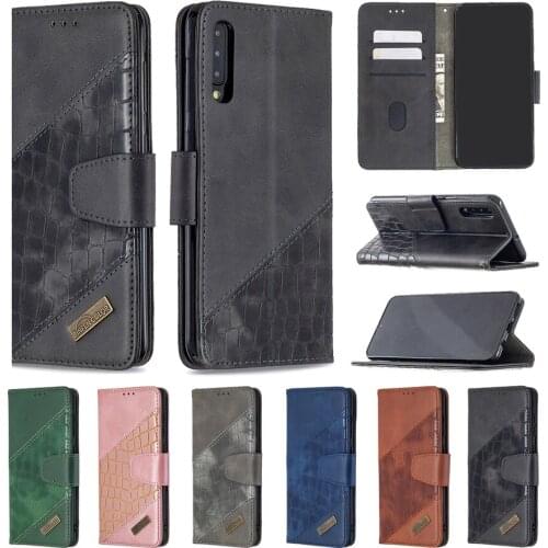 Note20 Leather Flip Case for Samsung A21s A31 A51 A71 A01 Note 20 10 S20 Ultre S10 S9 Plus A30 A50 S10e A10 Magnet Wallet Cover