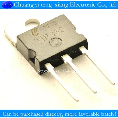 Transistor TIP35C NPN 25A / 100V TO-3P 10pcs / lot