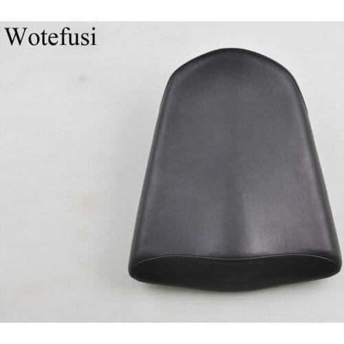 Wotefusi Hot Black Leather Rear Pillion Passenger Seat Cover Cowl For HONDA CBR 250 2011 [PA136]