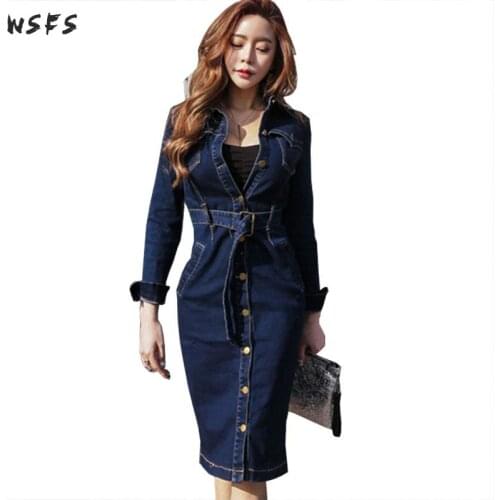WSFS Fashion Denim Dresses