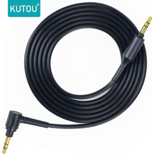 WH1000XM3 Cable Replacement Auxiliary Audio Cord Compatible with Sony WH-1000XM2 MDR-100ABN WH-H900N MDR-1A Headphones (Black)