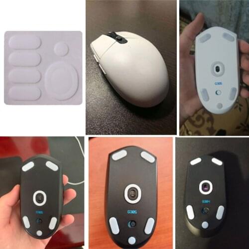 1Pack Professional Mouse Skates Stickers Mouse Feet Pad Glides Curve Edge Replacement for logitech G304 G305 Mouse