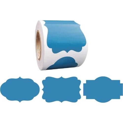 150 Pcs /Roll Erasable Label Sticker Removable Waterproof Chalkboard Spice Sticker for Glass Bottle Jar