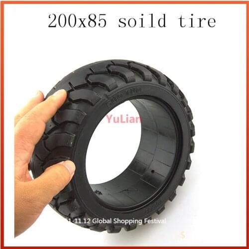 200x85 for kaabo Skywalker 8s single drive 8 inch solid tire folding electric scooter, tire skateboard kicker