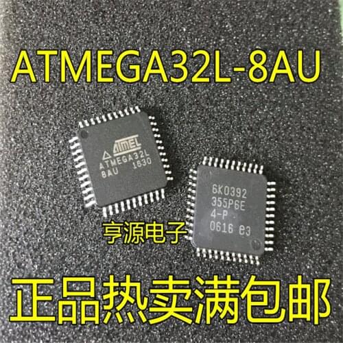 Free shipping: 10PCS ATMEGA32L-8AU ATMEGA32L-8 ATMEGA32L ATMEGA32 32L-8AU ATMEGA32L8AU QFP44