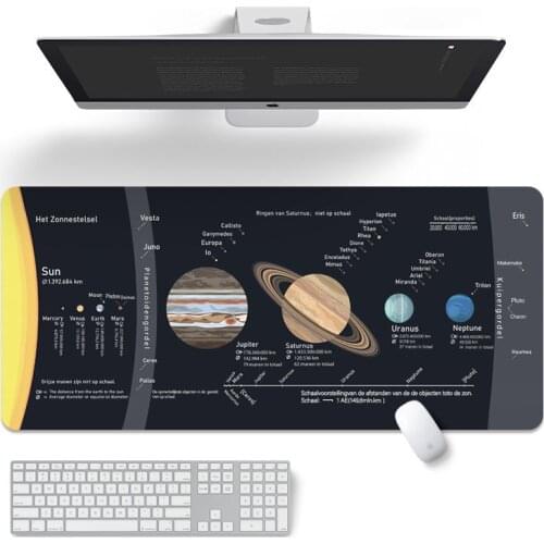 90x40cm Large Mouse Pads Universe Starry Sky Family Laptop Gamer Locking Edge Rubber Mouse Mat Mouse Pad Desk Mousepad Cup Mat