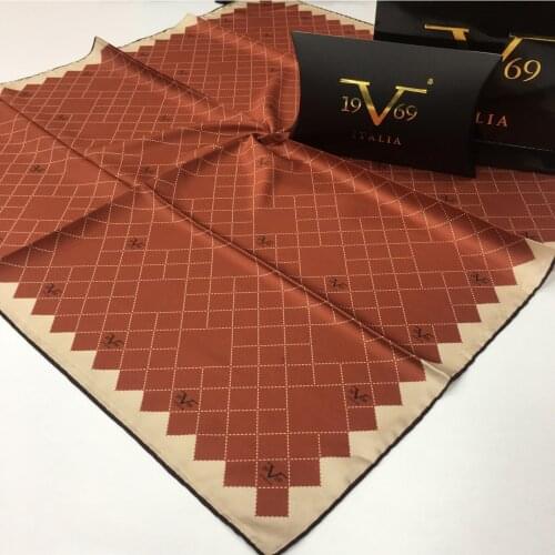 2021 Summer New Fashion Muslim Wear Hijab Womens Tile Twill Scarf