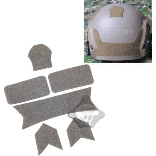 New Tactical Military Maritime Devil Helmet Stickers Universal DIY Loop&Hook TB876