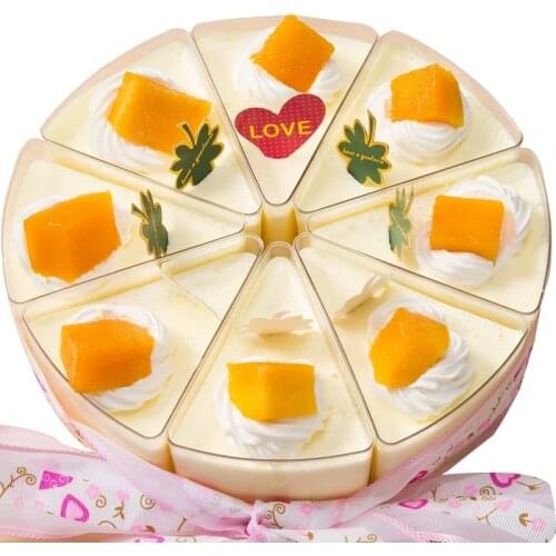 20pcs Mousse Dessert Cup Disposable Plastic Tableware Arc triangle cup Promotion Party Wedding Supplies cake Baking Pastry Tools