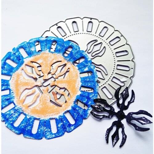 PANFELOU Neptune darts metal craft paper die cutting dies Scrapbooking/DIY Easter wedding Embossing mould cards