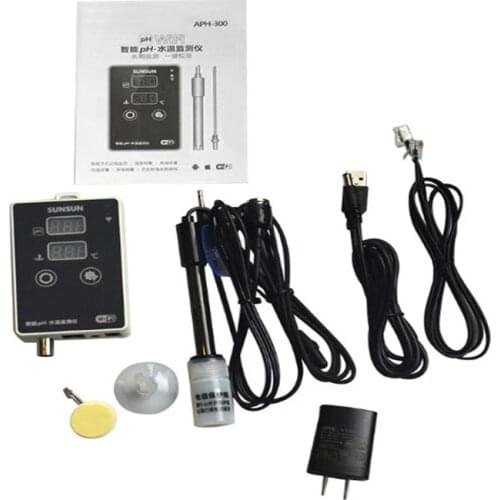 SUNSUN APH-300 Aquarium Fish Tank PH Test Pen Tester Wifi Measurement