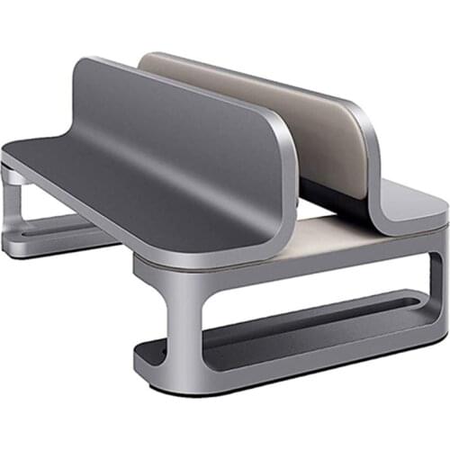 Vertical Laptop Stand,Ventilated Desktop Aluminum Holder (Adjustable Dock Size)Compatible with 10-17.3 Inch Notebooks