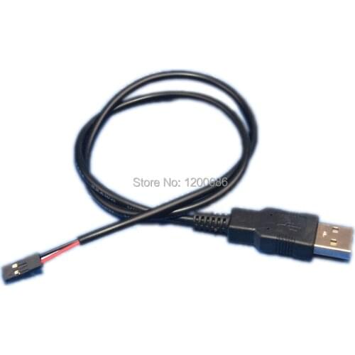 0.3M 30CM Micro 5pin USB Female Jack to dupont 2.54 2Y wire cable harness