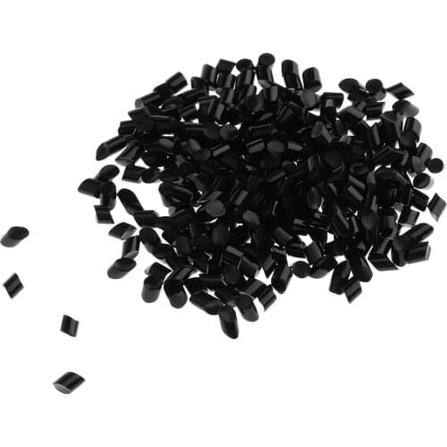 100g Black Keratin Glue Beads For Fusion Human Hair Extensions Hot Glue