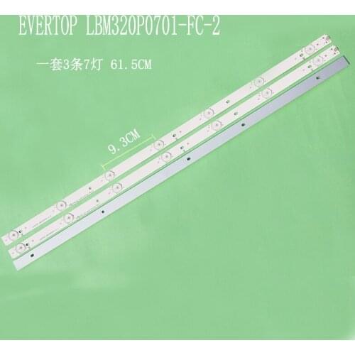 12Pieces/lot FOR BDM3201F EVERTOP LBM320P0701-FC-2 61.5CM 100%NEW