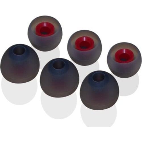 2 Pcs/1 Pairs Ear Pads for Headphones Earphone Tips Silicone Ear Tips Small In-ear Earphone Covers Earbuds Eartips Accessories