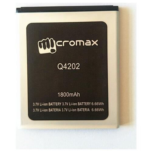 B-TAIHENG New High Quality 1800mAh battery For Micromax Q4202 phone + Tracking number