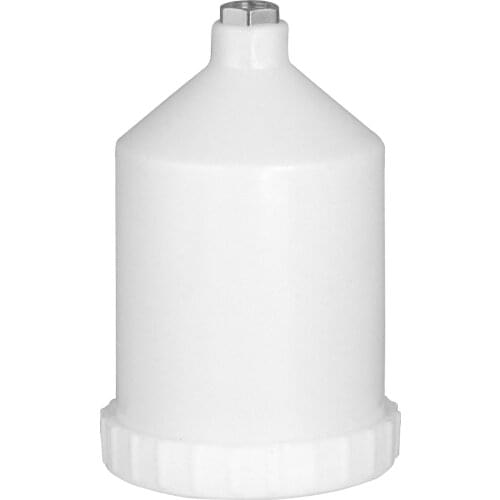 600ml Plastic Spray Paint Pot Sprayer Cup Air Gravity Feed Fastmover Thread Connector for Spray Gun Tools