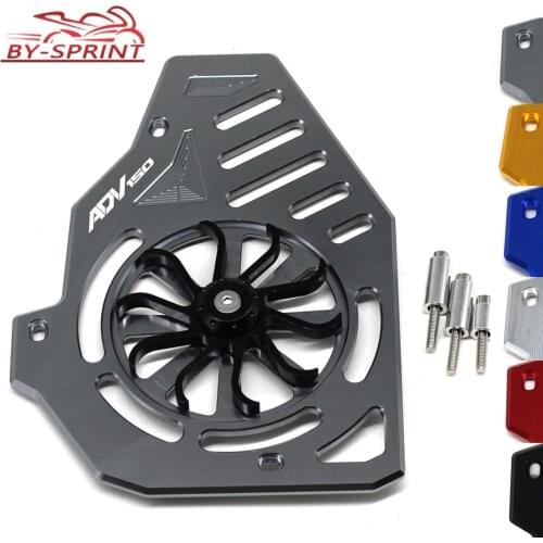 Motorcycle For HONDA ADV-150 ADV150 2019-2020 CNC Aluminum Modified Accessories Fan Cover Guard Rotate Wind Fan Blade With Logo