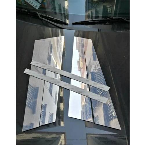 For Mercedes-Benz S500 S600 S280 S350 S320 W140 Car Window Plating Trim Bright Strip 1991-1997 Year