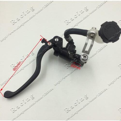 Hydraulic Clutch Lever with Oil Cup for refitting dirt bike pit bike motocross motorcycle M10 mirror mounts