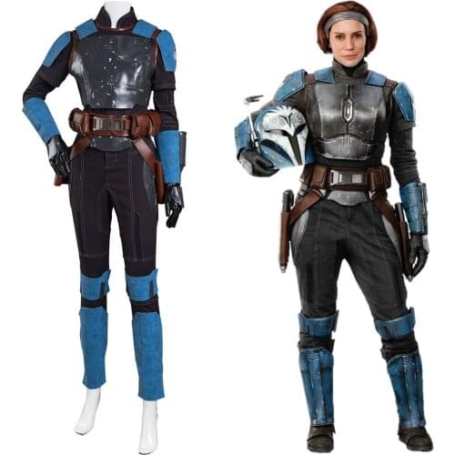S2 Bo-Katan Kryze Cosplay Costume Jumpsuit Outfits Halloween Carnival Suit