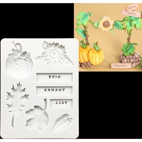 Super Silicone Mold Fondant Chocolate Sugarcraft Mold Cake Decorating Tools Baking Accessories