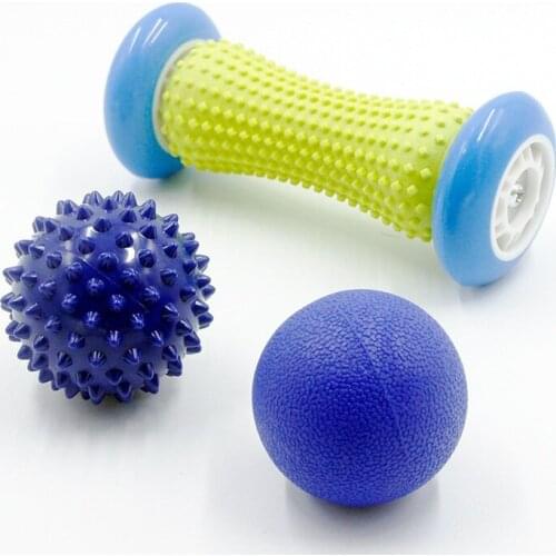 Foot Sole Massage Pad Foot Massager Wheel Muscle Relaxation Fascia Ball Home Fitness Finger Pressure Plate Roller Soles for Hand