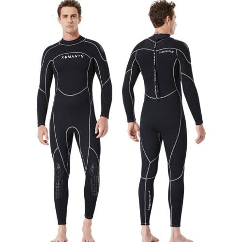 3MM Neoprene Wetsuit Men Diving Suit for Women Surfing Swimsuit Wet Suit for Swimming Suit Long Sleeve Surf Full Suit