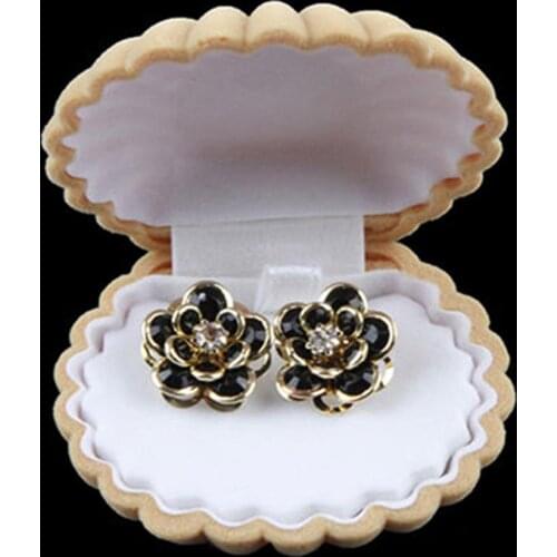 Cute Sea Shell Earring Ring Necklace Display Storage Organizer Gift Bedroom Jewelry Storage Decoration