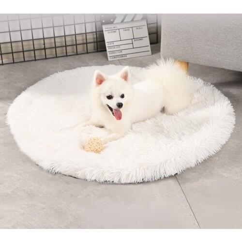 Plush Pet Bed Cushions Queen Labrador Big Dog Bed Large Dog Accessories for Large S Goods for Animals Mat for Dogs Lie Home Cats