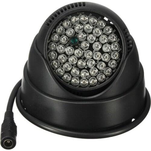 360 Degree Rotate 48 LED For IR Infrared Night Vision Assist LED Lamp For CCTV Surveillance Security Camera