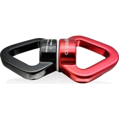 Sling Rotation Device 30 kN Safety Rotation Equipment Swing Rotation Device Carabiner Climbing Rope Net Swing Device