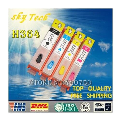 Empty Refillable Cartridge suit for HP364XL suit for HP B8550/B8553/B8558/C6380/C6383/C5324/C5383 6000 6500 etc With ARC Chip