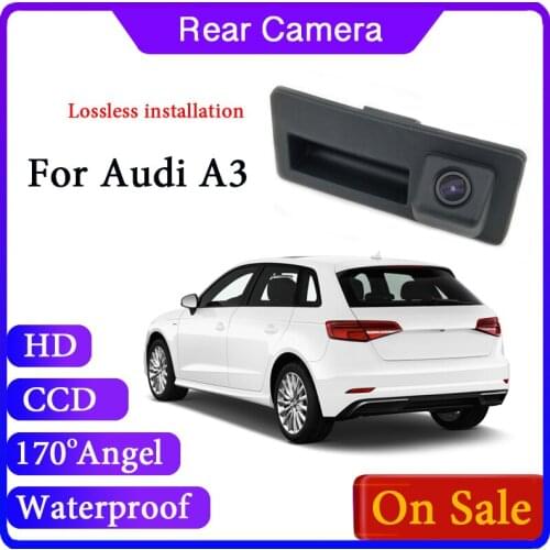 Reversing Back Up Waterproof Car Camera For Audi A3 Hatchback 2003~2020