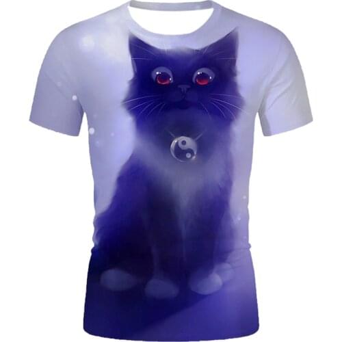 Stylish And Fun Colored Tracing Doll Mens T-Shirt 3D Printed Tracing Pattern Sports Mens And Womens Plus T-Shirt