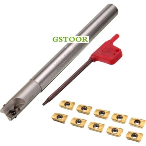 1PC 300R C14 14 150 Boring Bar with 10pcs APMT1135PDER Inserts 150mm Shank Lathe Turning Tool Holder CNC lathe milling cutter