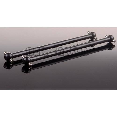 #101236 101270 2Pcs 90mm Metal Front/Rear Drive Shaft Dogbone For RC Racing Model Car Parts HPI 1/10 Truck Bullet ST MT 3.0 Flux