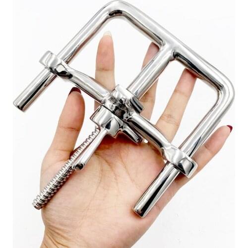 BDSM Bondage Fetish Password Sex Toys For Couples Female Chastity Handcuffs Stainless Steel Slave Restraints Adult Games