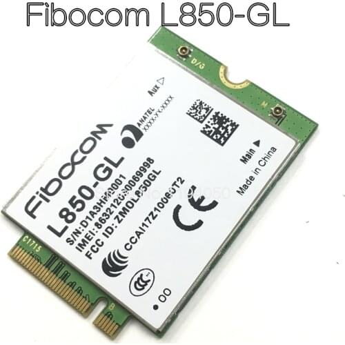 Fibocom L850-GL Full Netcom 4G Wireless Module Downstream 450Mbps Unicom 3g/4g Mobile 4g Telecom 4g